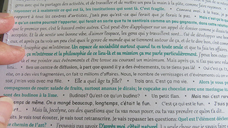 Jocelyne Thibault Livre d'artiste